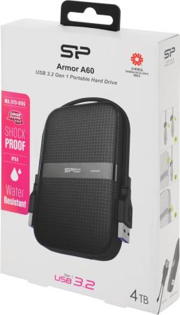 Внешние накопители Silicon-Power Armor A60 4TB SP040TBPHDA60S3A [SP040TBPHDA60S3A]
