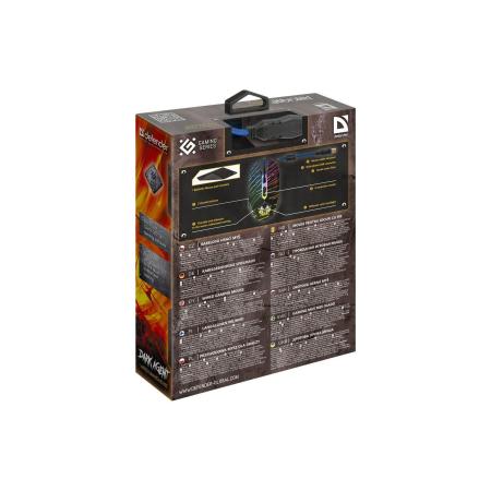 Мыши Defender Dark Agent GM-590L [52590]