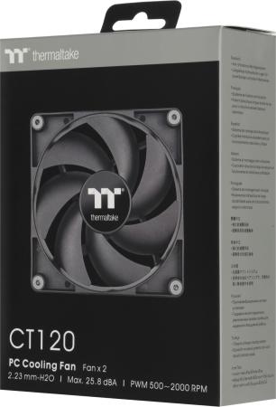 Системы охлаждения Thermaltake CT120 2-Fan Pack CL-F147-PL12BL-A [CL-F147-PL12BL-A]