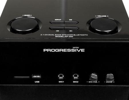 Мультимедиа акустика Dialog Progressive AP-250 (коричневый)