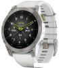 Умные часы и браслеты Garmin Fenix E 47мм (серая сталь, черный силиконовый ремешок) [010-03025-01]