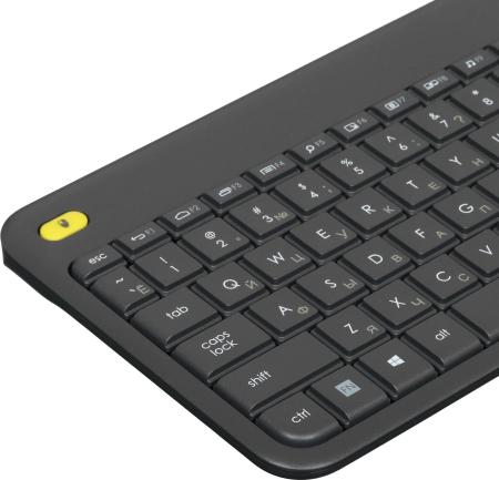 Клавиатуры Logitech K400 Plus 920-007173 (черный) [920-007173]