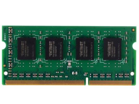 Оперативная память Patriot Signature 8GB DDR3 SO-DIMM PC3-12800 (PSD38G16002S)