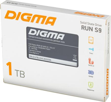 SSD Digma Run S9 1TB DGSR2001TS93T [DGSR2001TS93T]
