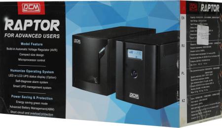 Источники бесперебойного питания Powercom RPT-1500AP LCD