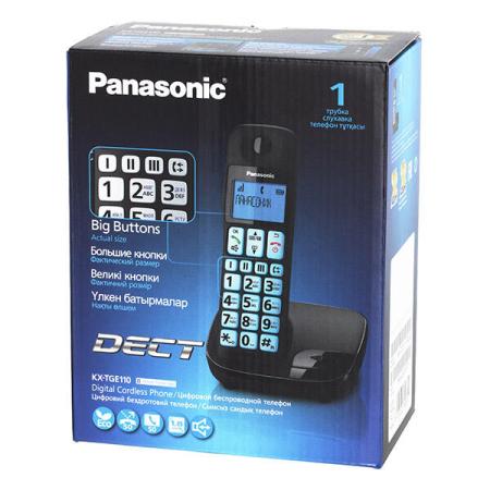 Радиотелефоны DECT Panasonic KX-TGE110RUB