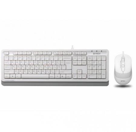 Наборы периферии A4Tech Fstyler F1010 (белый/серый)