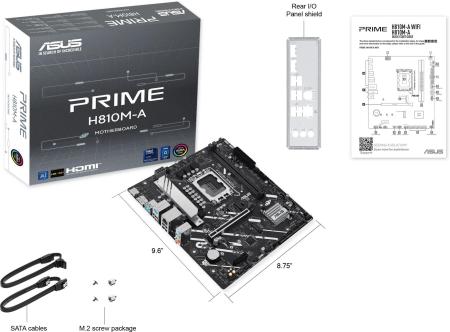Материнские платы ASUS Prime H810M-A-CSM