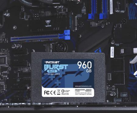 SSD Patriot Burst Elite 960GB PBE960GS25SSDR [PBE960GS25SSDR]