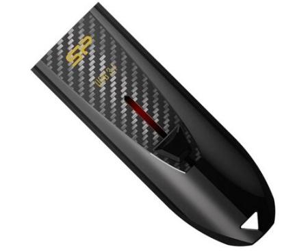 USB Flash Silicon-Power Blaze B25 64GB (черный) [SP064GBUF3B25V1K, 4712702657777]