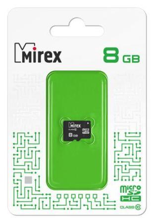 Карты памяти Mirex microSDHC (Class 10) 8GB (13612-MC10SD08) [13612-MC10SD08]