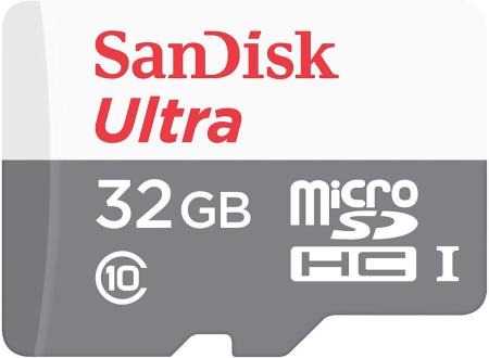 Карты памяти SanDisk Ultra microSDHC SDSQUNR-032G-GN3MN 32GB [SDSQUNR-032G-GN3MN]