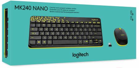 Наборы периферии Logitech MK240 Nano [920-008213] [920-008213]