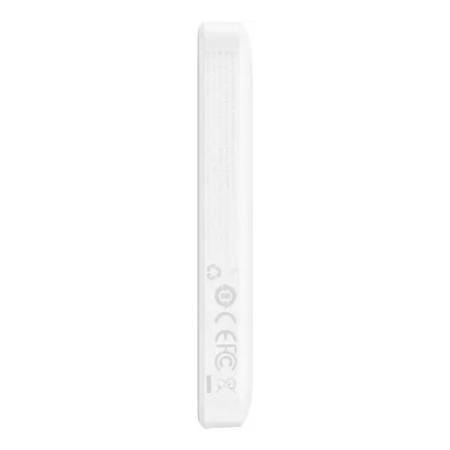 Портативные зарядные устройства Baseus Magnetic Wireless PPCX020002 6000mAh (белый) [PPCX020002]