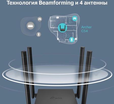 Беспроводные маршрутизаторы TP-Link Archer C54