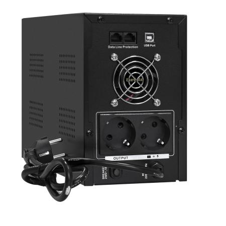 Источники бесперебойного питания ExeGate SpecialPro Smart LLB-2000.LCD.AVR.2SH.RJ.USB EX292632RUS [EX292632RUS]