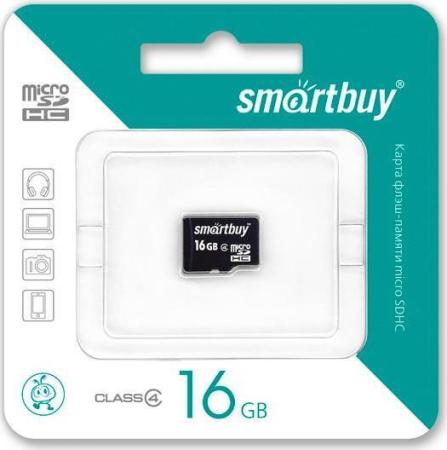 Карты памяти SmartBuy microSDHC (Class 10) 16 Гб + SD адаптер (SB16GBSDCL10-01)