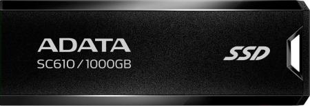 Внешние накопители ADATA SC610 1TB SC610-1000G-CBK/RD [SC610-1000G-CBK/RD]
