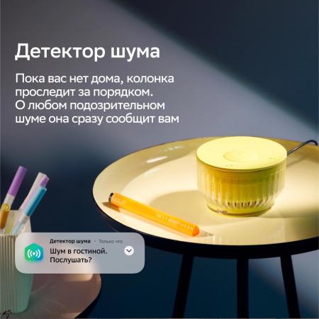 Беспроводные и портативные колонки Sber SberBoom Mini 2 (неоновый серый) [SBDV-00250G]
