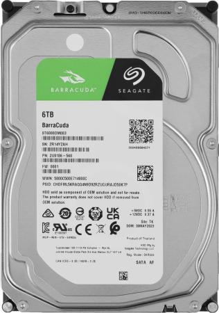 Жесткие диски Seagate BarraCuda 6TB ST6000DM003 [ST6000DM003]