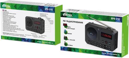 Радиоприемники Ritmix RPR-010 [RPR-010, 4610121108446]