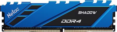 Оперативная память Netac Shadow 8ГБ DDR4 2666МГц NTSDD4P26SP-08B [NTSDD4P26SP-08B]