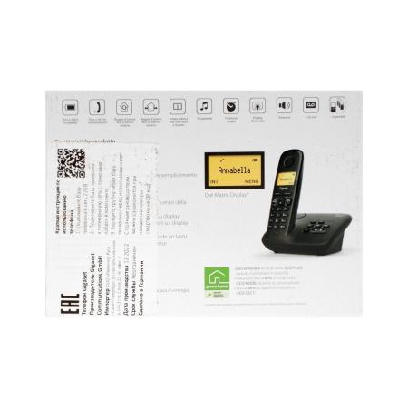 Радиотелефоны DECT Gigaset A270A (черный)