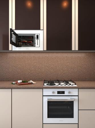 Микроволновые печи Krona Laune 60 WH Dots K [КА-00005548]