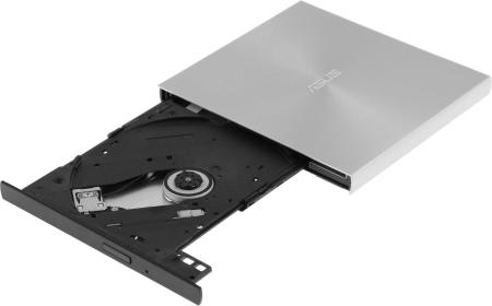 Оптические приводы ASUS ZenDrive U7M SDRW-08U7M-U (серебристый) [90DD01X2-M29000, SDRW-08U7M-U/SIL/G/AS, 4712900127164]