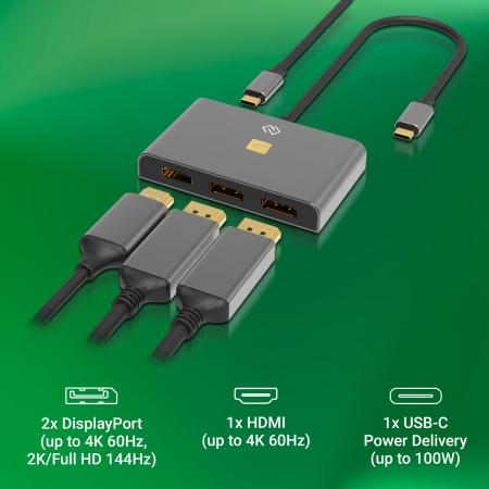 USB-хабы и док-станции Digma DS-500 [DS-500, 1968023]