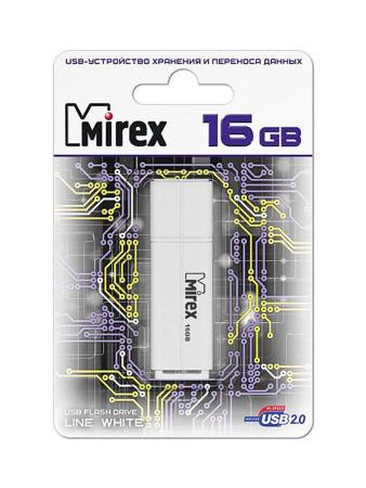 USB Flash Mirex Color Blade Line 16GB (белый) [13600-FMULWH16] [13600-FMULWH16]