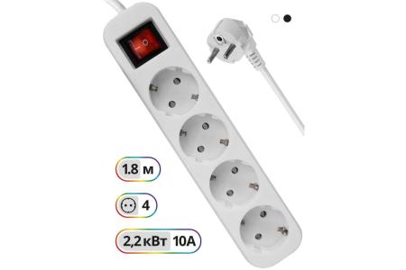 Стабилизаторы, сетевые фильтры, удлинители Defender S418 [99237] [99237]