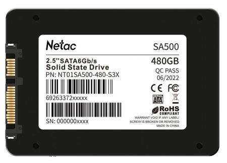 SSD Netac SA500 480GB NT01SA500-480-S3X [NT01SA500-480-S3X]