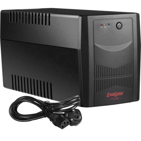 Источники бесперебойного питания ExeGate Power Back BNB-800.LED.AVR.EURO [EP212516RUS]