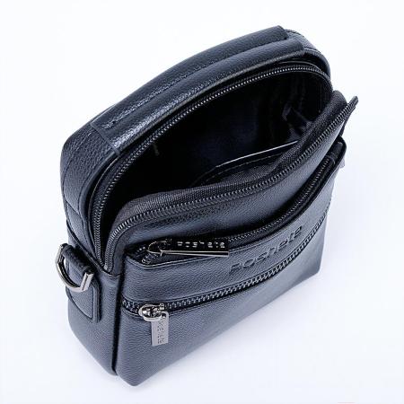 Женские и мужские сумки Poshete 250-5188-1-BLK (черный) [250-5188-1-BLK]