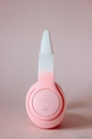 Наушники и гарнитуры Miru Cat EP-W10 (розовый) [W101]