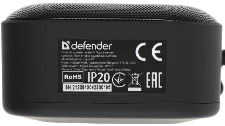 Беспроводные и портативные колонки Defender Enjoy 10 [65009]