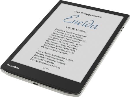 Электронные книги PocketBook 743K3 InkPad Color 3 (черный/серебристый) [PB743K3-1-CIS, PB743K3-1-WW]