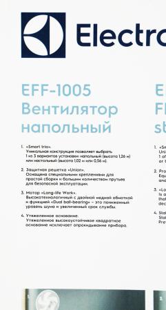 Вентиляторы и охладители воздуха Electrolux EFF-1005