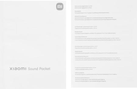 Беспроводные и портативные колонки Xiaomi Sound Pocket (международная версия) [QBH4269GL]
