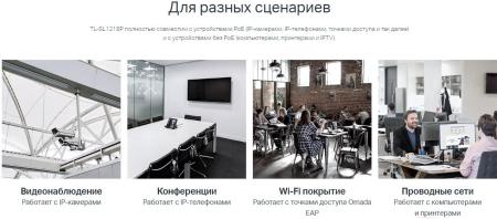 Коммутаторы TP-Link TL-SL1218P
