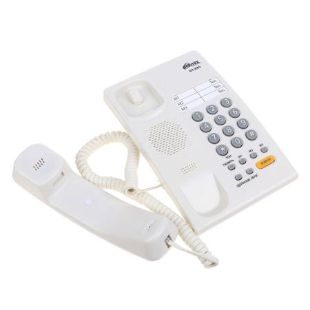 Проводные телефоны Ritmix RT-330 (белый) [RT-330 White]