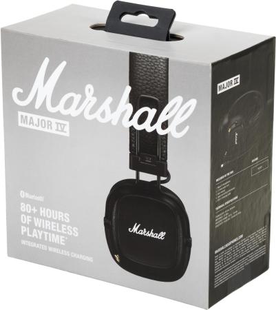 Наушники и гарнитуры Marshall Major IV (черный) [Major IV Black]