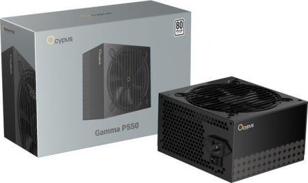 Блоки питания Ocypus Gamma P550 Gamma-P550-W1HDBK024X-EU [Gamma-P550-W1HDBK024X-EU, 6977414880532]