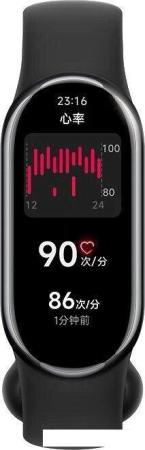 Умные часы и браслеты Xiaomi Smart Band 9 Pro M2401B1 (серый, с черным силиконовым ремешком, международная версия) [BHR8710GL]