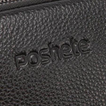 Женские и мужские сумки Poshete 886-60061-BLK (черный) [886-60061-BLK]