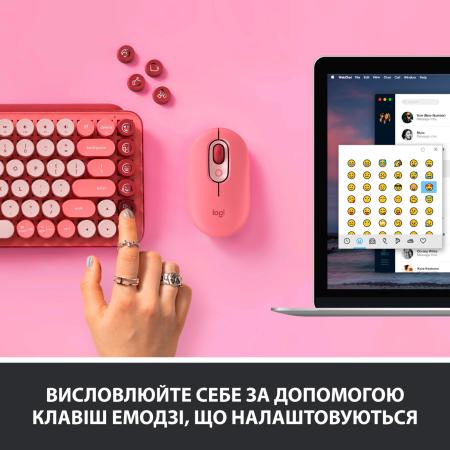 Клавиатуры Logitech Pop Keys Heartbreaker 920-010718 [920-010718]