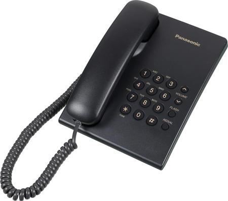 Проводные телефоны Panasonic KX-TS2350RUB (черный) [KX-TS2350RUB]