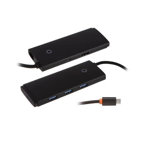 USB-хабы и док-станции Baseus WKQX040001 [WKQX040001, 6932172606305]