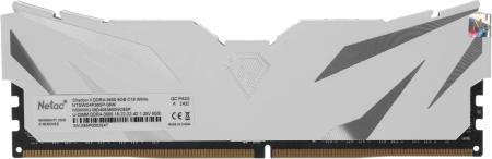 Оперативная память Netac Shadow II White 8ГБ DDR4 3600МГц NTSWD4P36SP-08W [NTSWD4P36SP-08W]